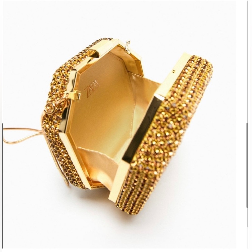 Zara - Rhinestone Box Bag - Picture 6 of 7